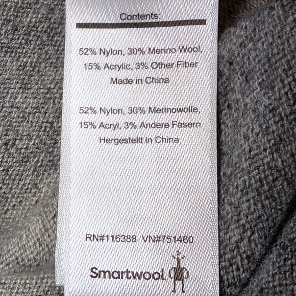 Smartwool Akamina Gray Crew Neck Sweater | Women’s L | Merino Wool Blend - Picture 8 of 8